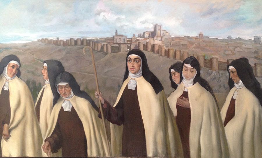 Monjas Carmelitas ante Ávila